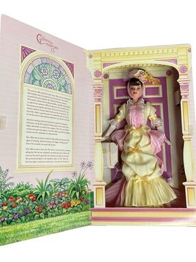 Mattel Vintage Doll in Pink and Cream Display Box